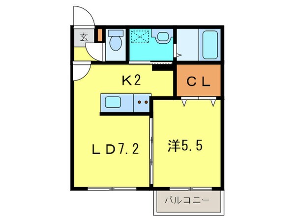 Ruk-A円山の物件間取画像